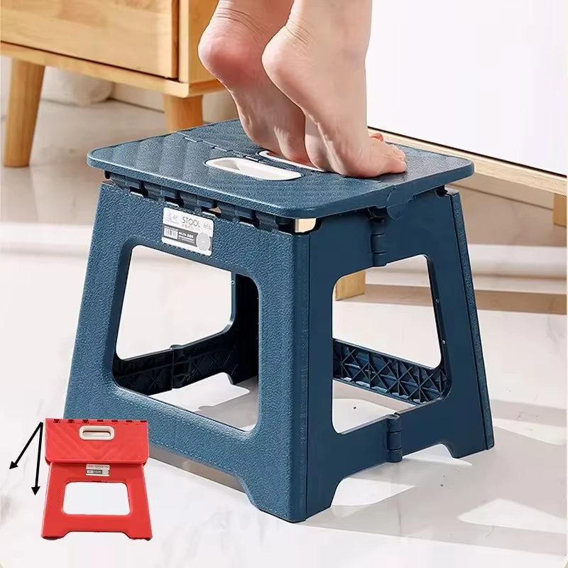 Chaise de camping portable d'extérieur, tabouret pliant pour adultes et enfants, petit tabouret familial, chaise de pêche ultralégère et portable