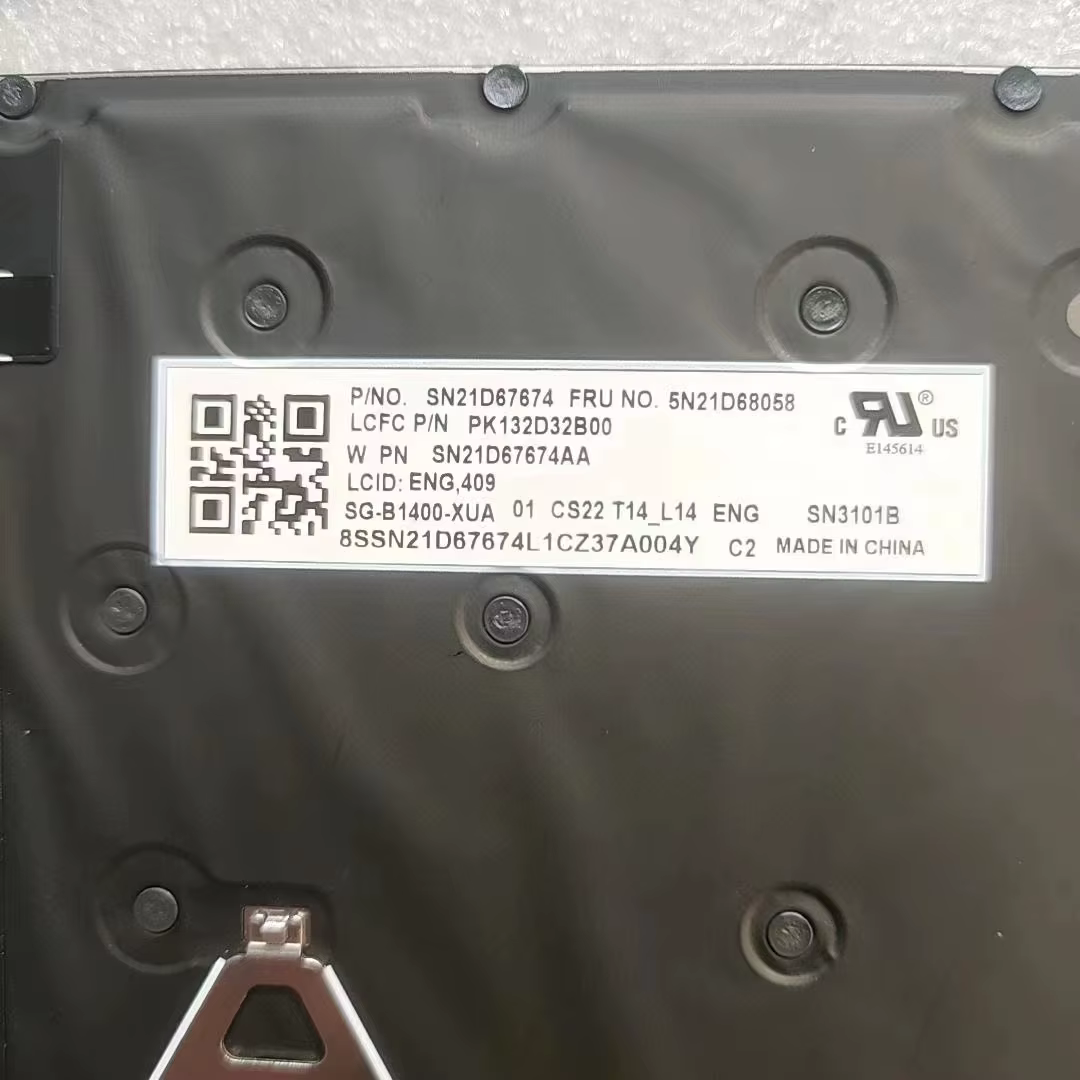 Nouveau rétro-éclairage Original disposition américaine pour IBM Thinkpad T14 Gen3 noir gris clavier d'ordinateur portable SG-B1400-XUA SN3101B PK132D32B00 TDH9505