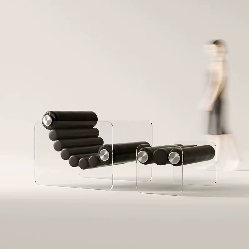 Chaises de salon Bauhaus, esthétique hôtelière, design original, chaises de salon modernes de luxe, Sillas, mobilier italien