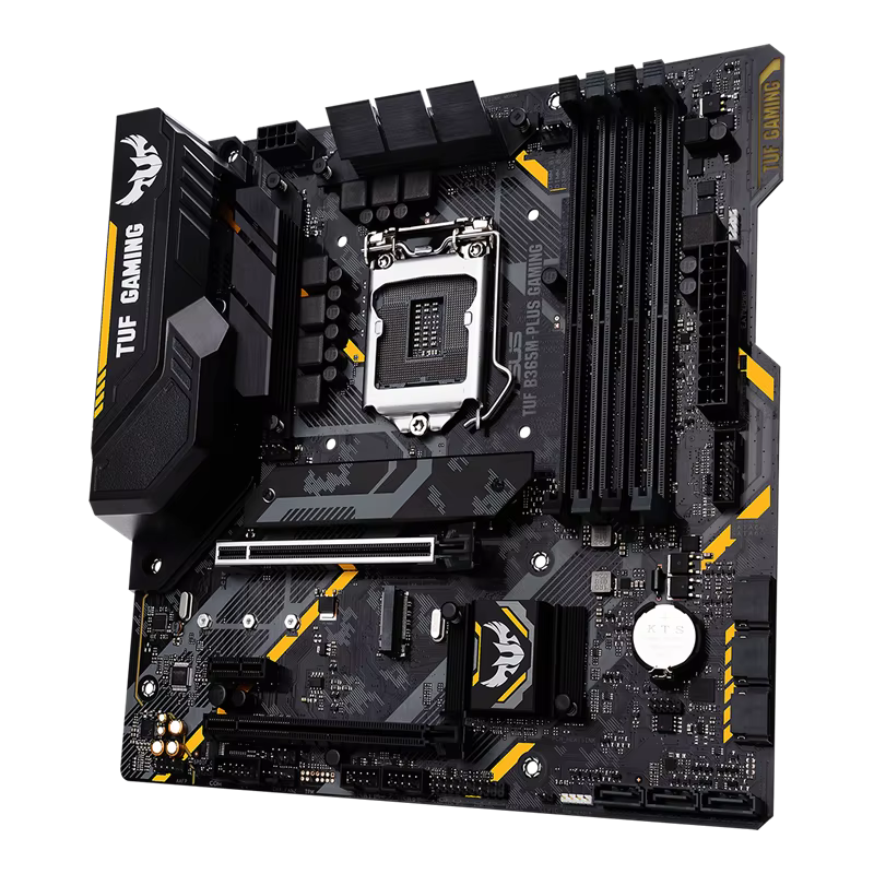 ASUS TUF B365M-PLUS GAMING LGA 1151 1×DVI 1×HDMI PCI-E 3.0 ×DDR4 1×Display Port