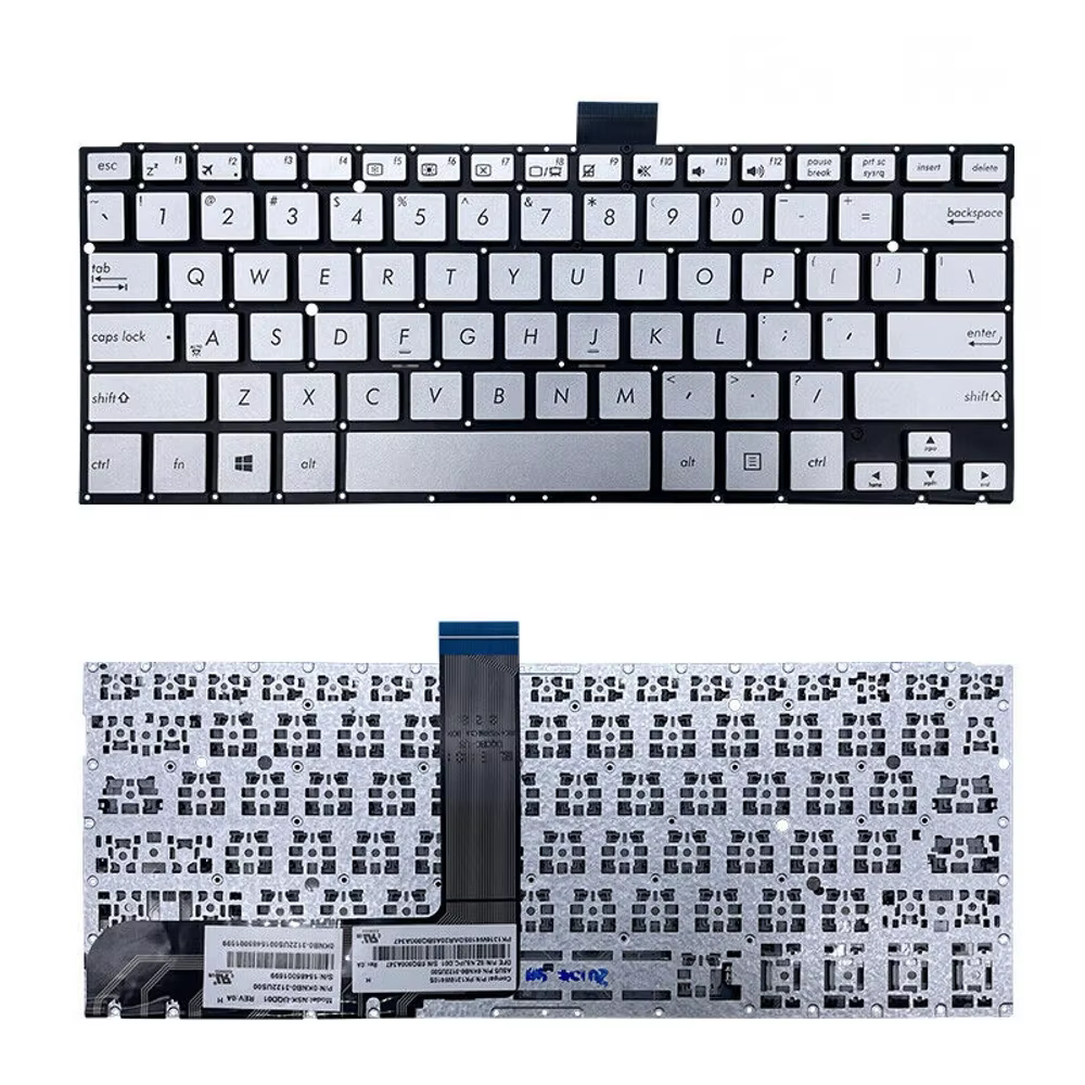 Pour clavier argenté ASUS Q304UA Q304U Q304UA-BHI5T11 Q304UA-BBI5T10 US