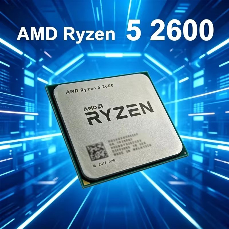 Processeur AMD Ryzen 5 2600 Original pour ordinateur de bureau