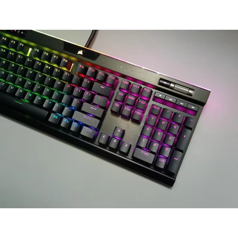 Capuchons de touches transparents Corsair PBT pour K70 K65 K68 K63 K95 K100