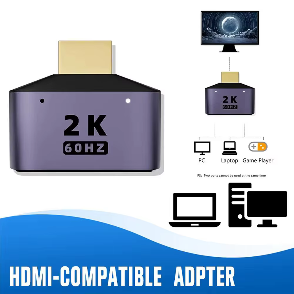 Adaptateur HDMI vers double HDTVA HD 2K
