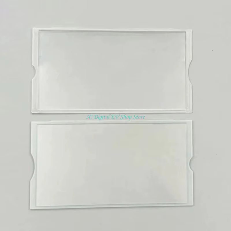 E74D Panneau d'écran en verre transparent / plastique