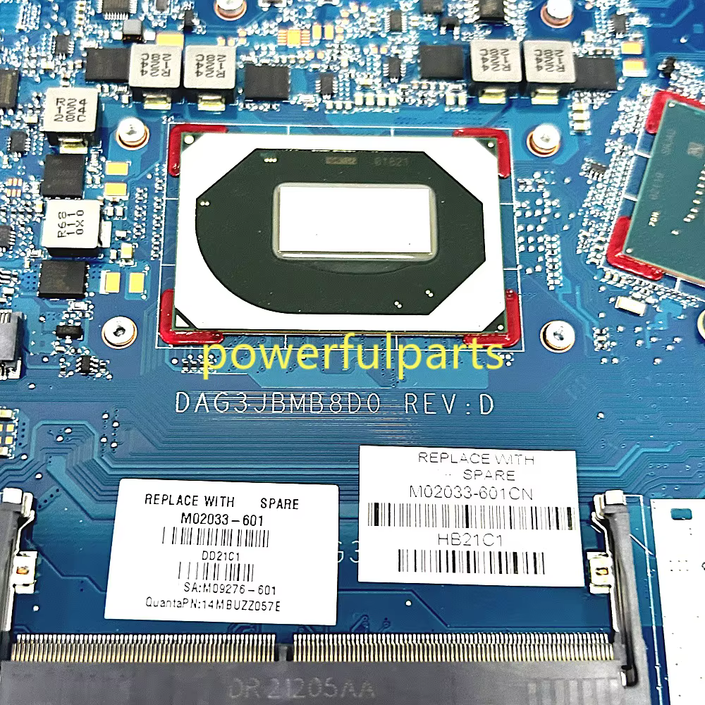 Carte mère pour HP Pavilion Gaming TPN-Q241 16T-A 16-A