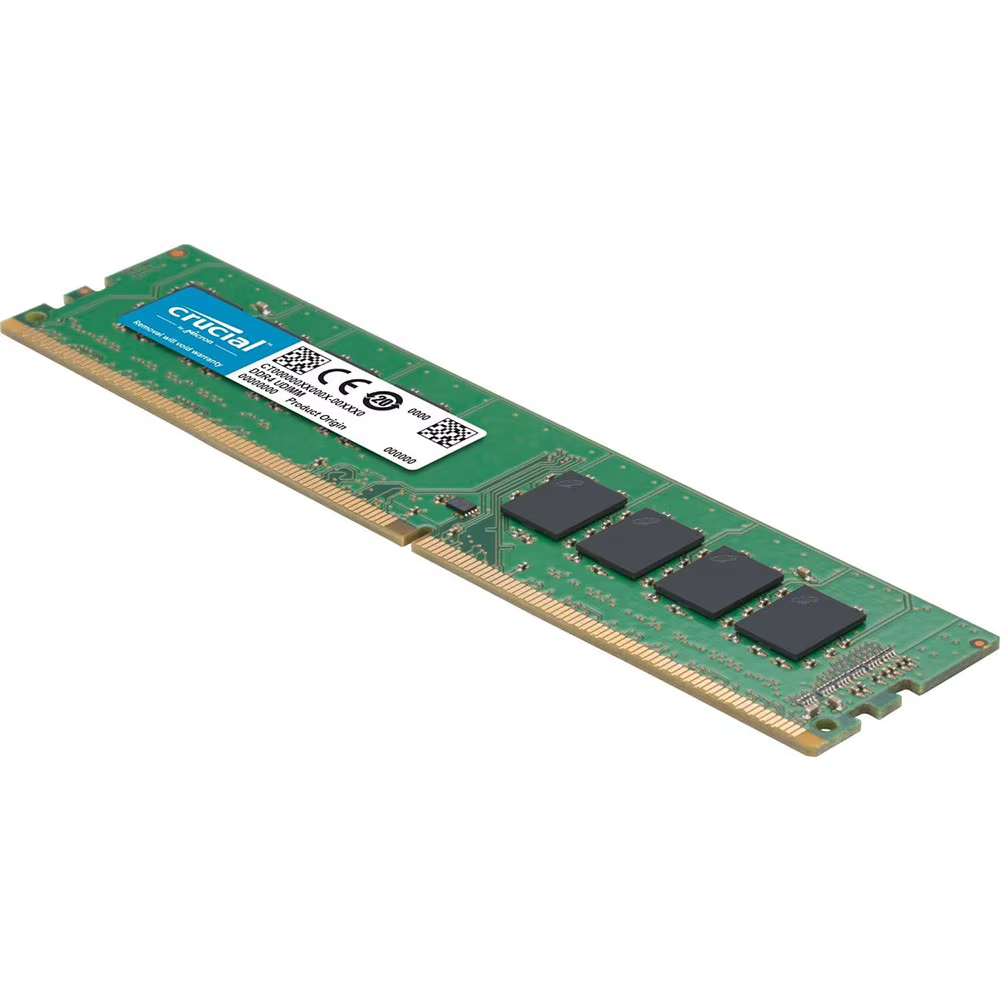 Mémoire RAM Crucial pour ordinateur de bureau DDR4 8 Go 3200 MHz 2400 2133 2666 MHz DIMM 288 broches PC4-21300 19200