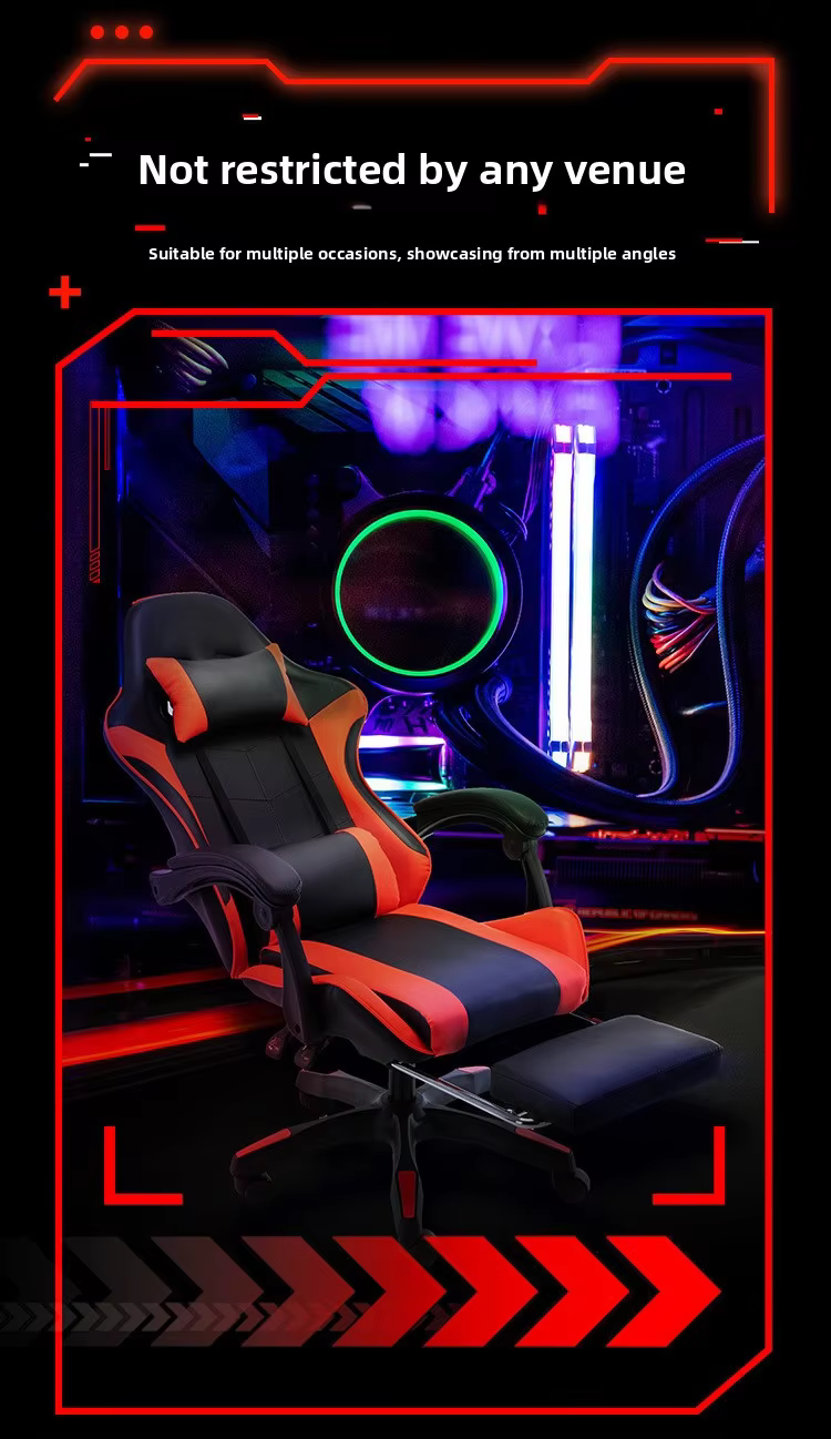 Une chaise de jeu ergonomique pour ordinateur