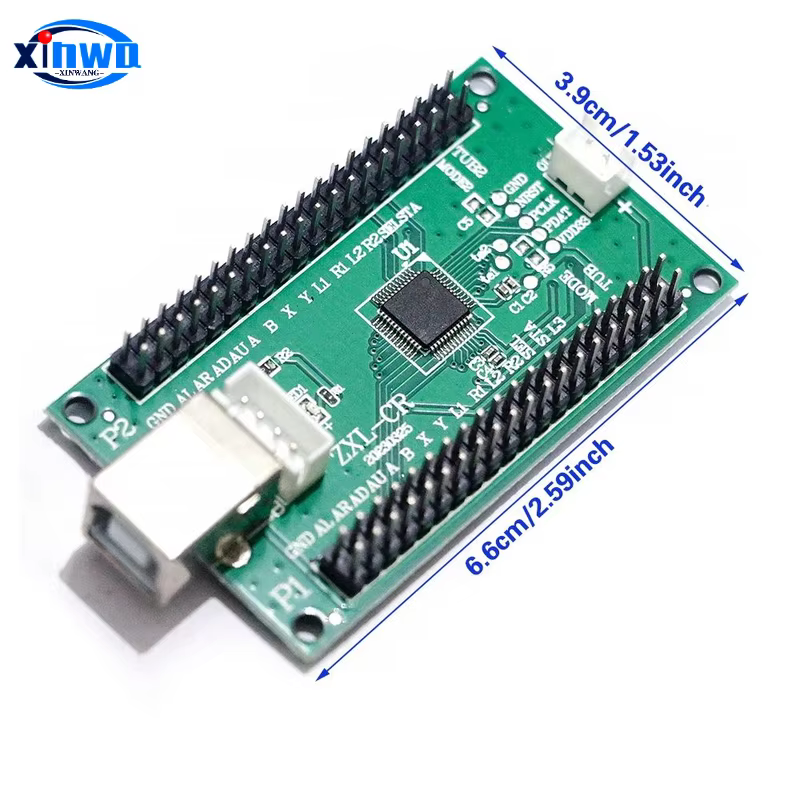 ZXL Twin-Contrôleur de jeu d'arcade PS3 Android TV USB