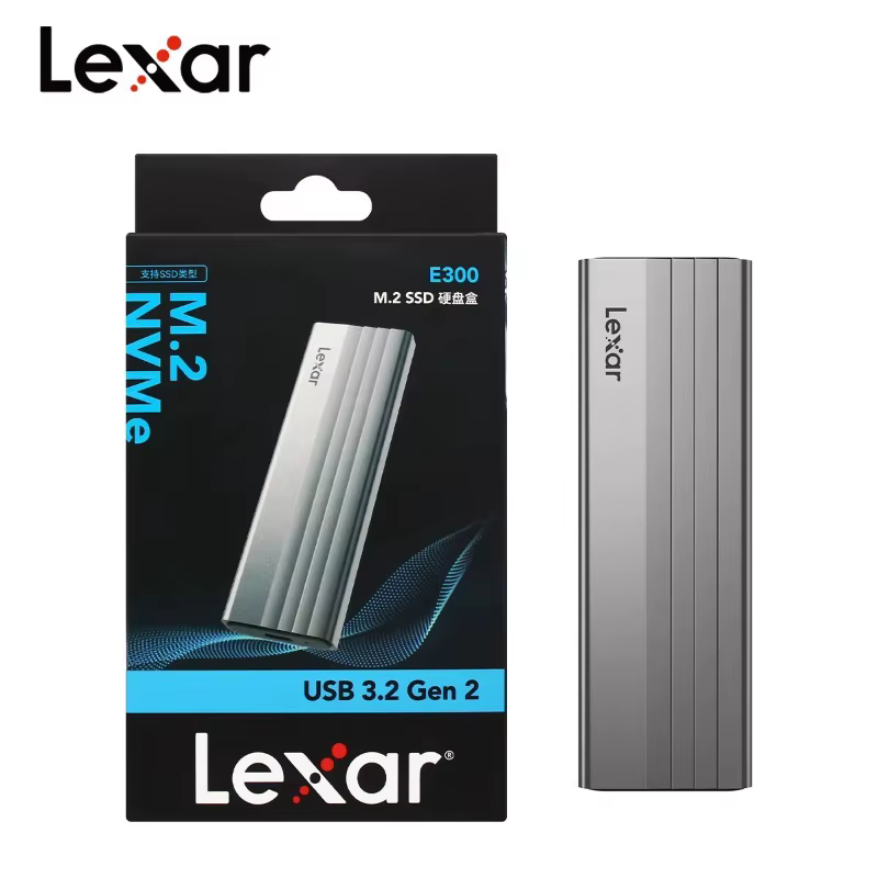 Boîtier SSD Lexar E300 M.2 USB 3.2 Gen 2 Type C