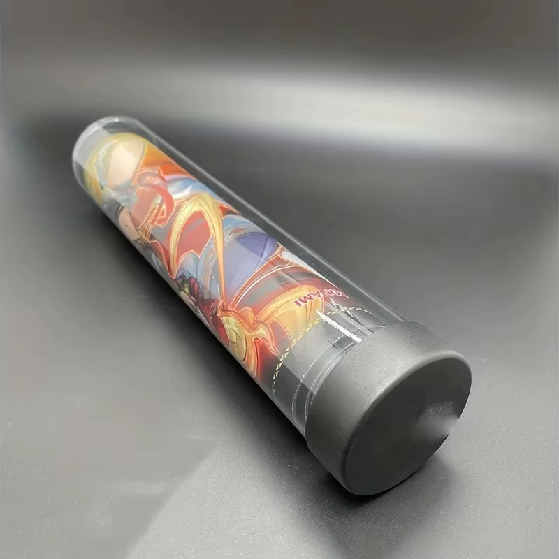 Porte-cartes transparent de 60 mm – Tapis et rangement de cartes pour jeux PTCG