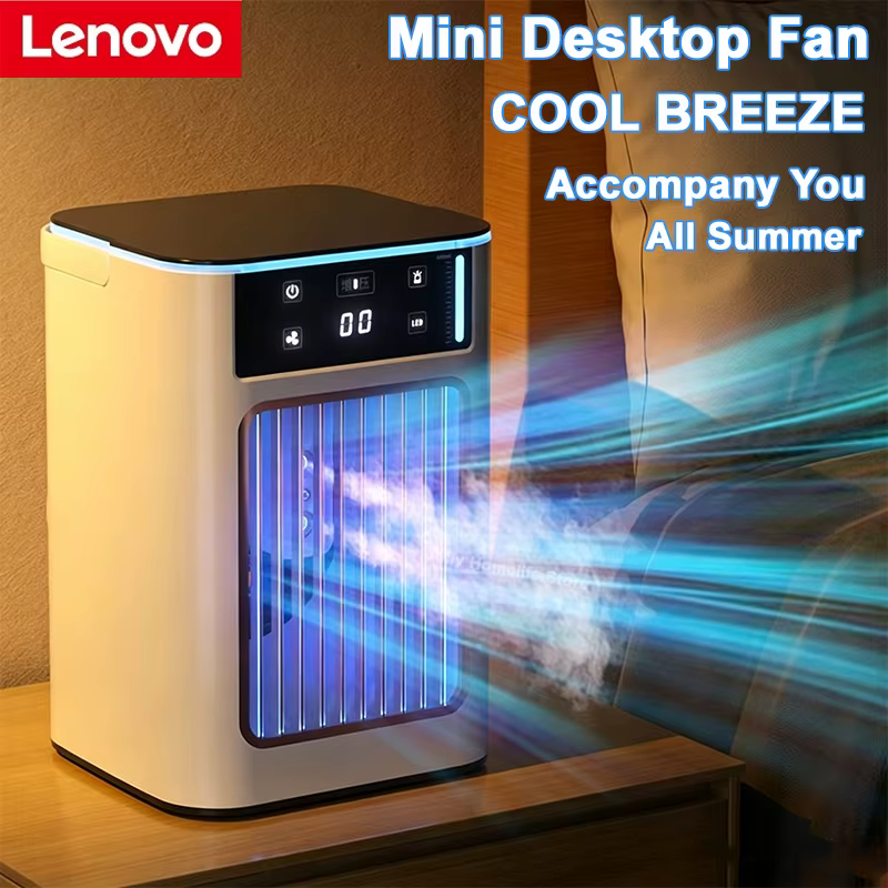 Ventilateur de refroidissement portable Lenovo USB avec humidificateur