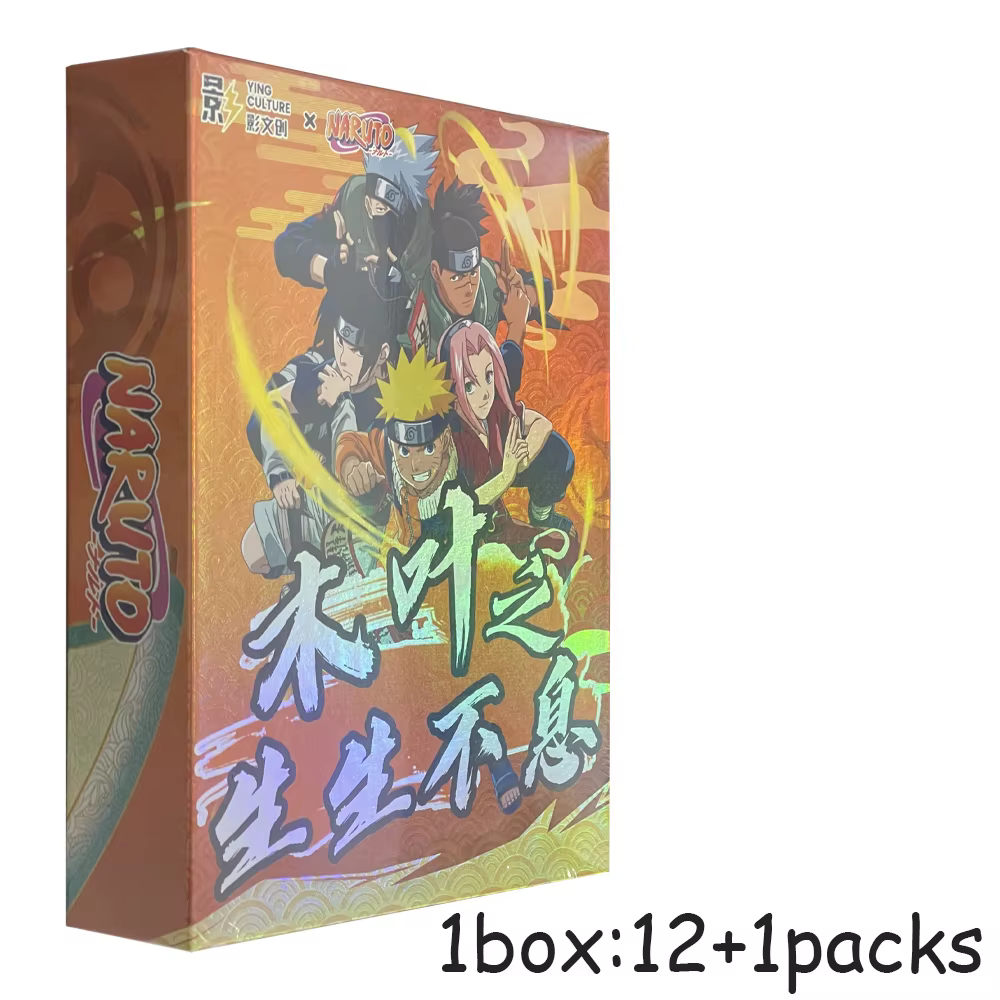 Cartes Naruto 2026, version anglaise, carte Akatsuki, jeu d'anime rare, cartes à collectionner, jouet pour enfants, cadeau de vacances