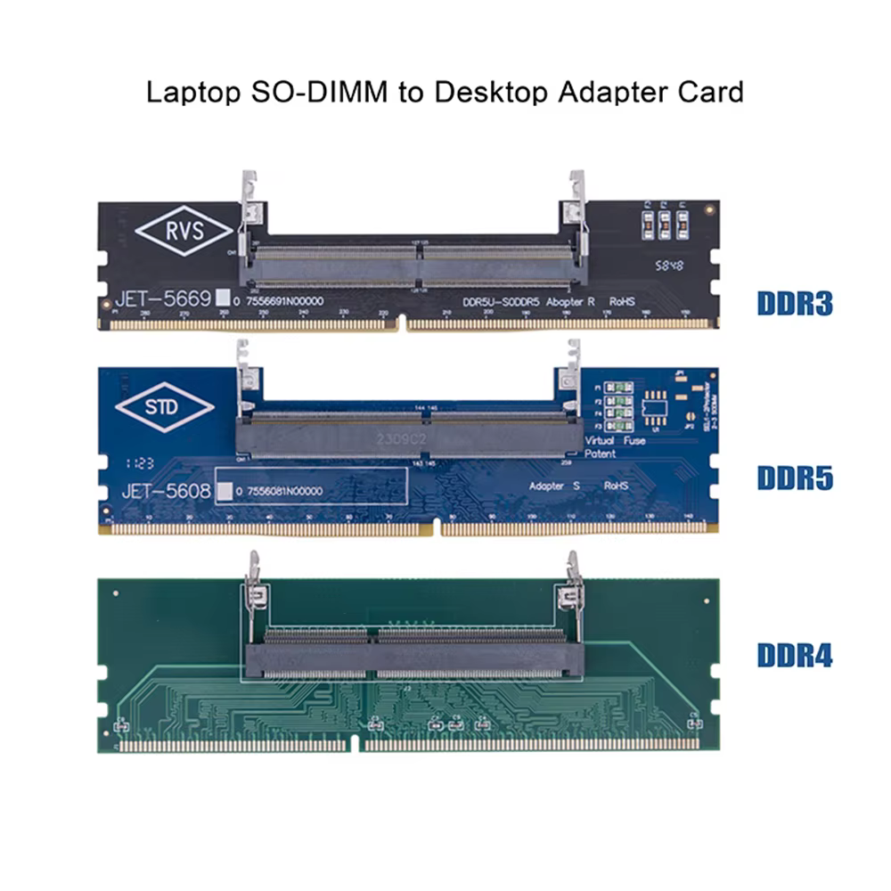 DDR4 DDR5 ordinateur portable vers