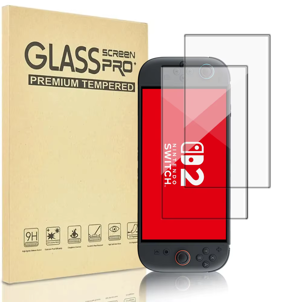 Protecteur d'écran en verre trempé HD NS2 pour Switch 2