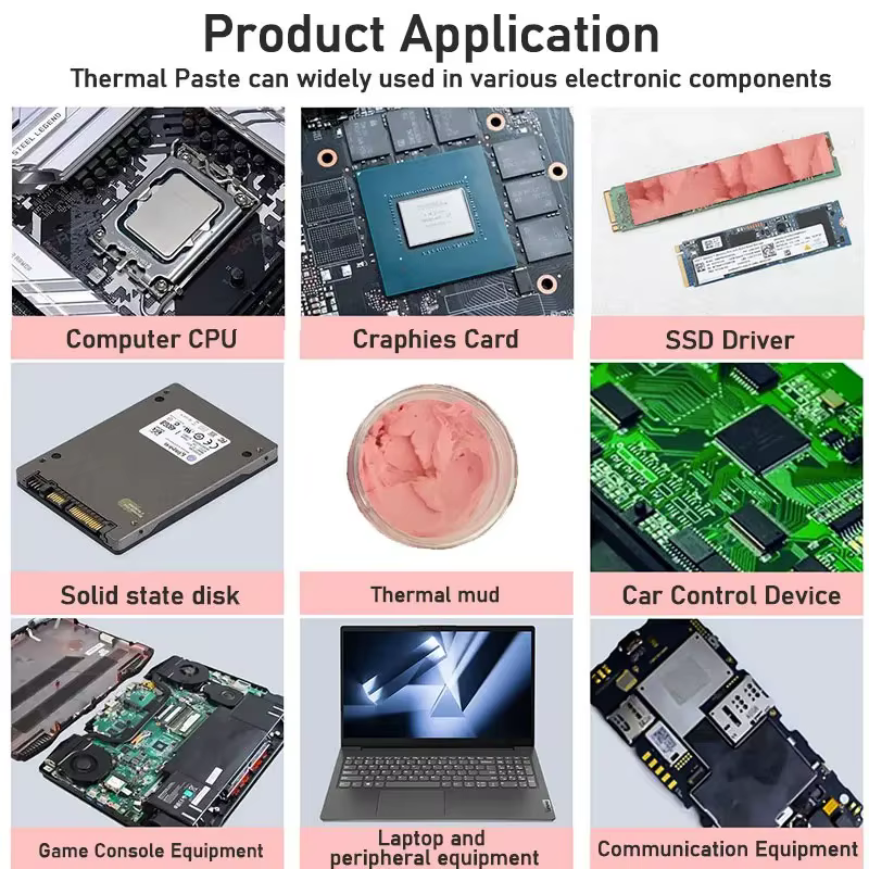 UPSIREN mastic thermique UTP-8 pour processeur VGA GPU IC refroidissement rapide tampon