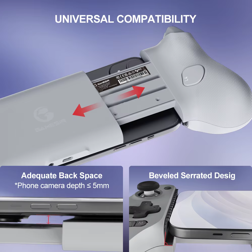 Gamesir G8 Galileo manette para Móvil cellulaire contrôleur de téléphone portable Console Android comme expérience conception pour grandes mains