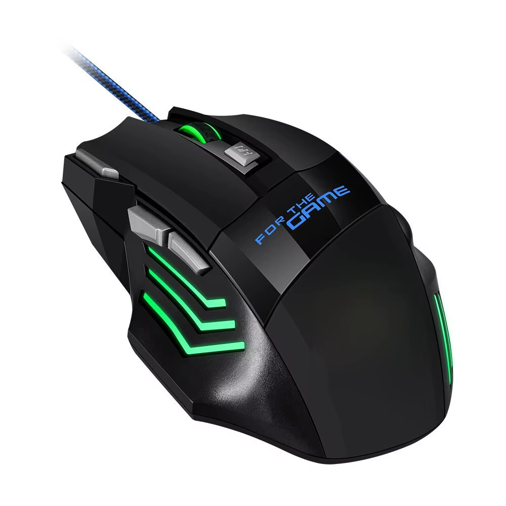 1 PC nouvelle souris de jeu USB hyperspeed rvb rétro-éclairé