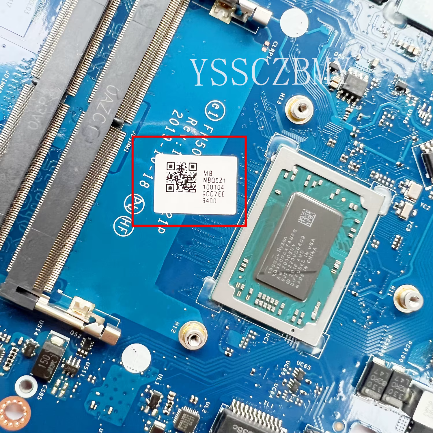FH50Q LA-J621P carte mère pour ACER Nitro 5 AN515-34 AN515-43