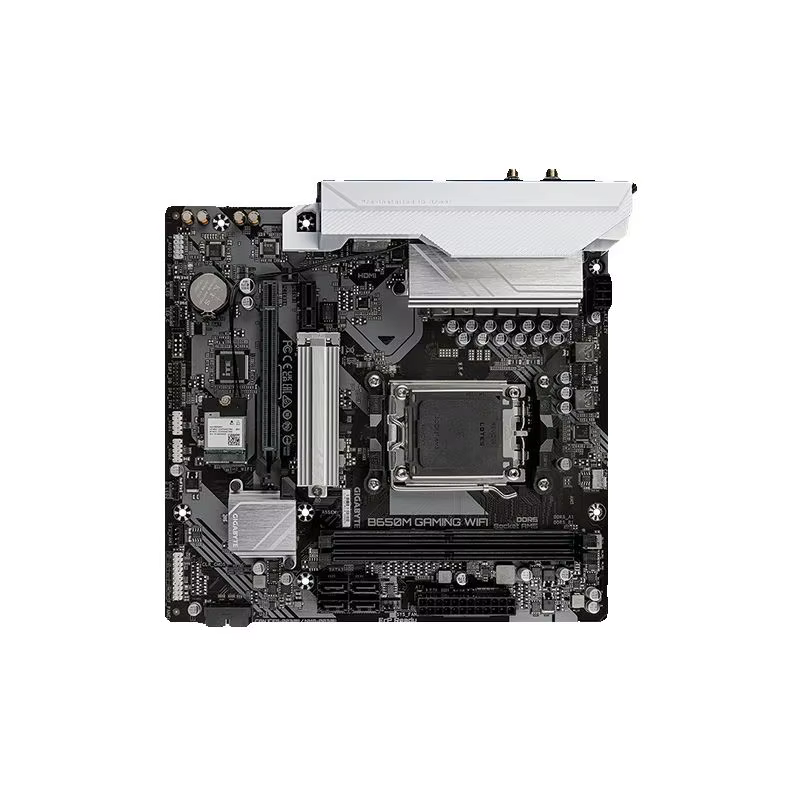 GIGABYTE B650M GAMING WIFI Support pour DDR5 6400 M.2 2.5GbE LAN 5 + 2 + 2 Phases numérique VRM B650 Ryzen ™ Prise AMD