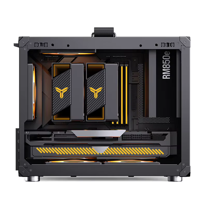 JONSBO C6 MAX poignée en maille boîtier MATX Installation sans outil