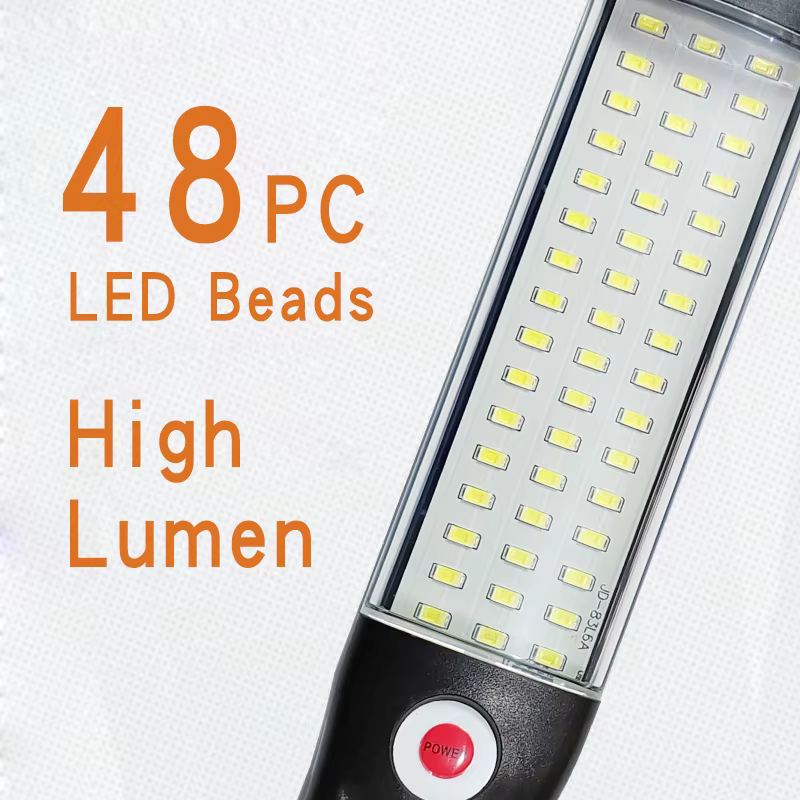 Déterminer la lampe de travail aste USB, budgétaire de véhicule portable, lumière de réparation, aimant haute luminosité, polyvalent, urgence, 5V