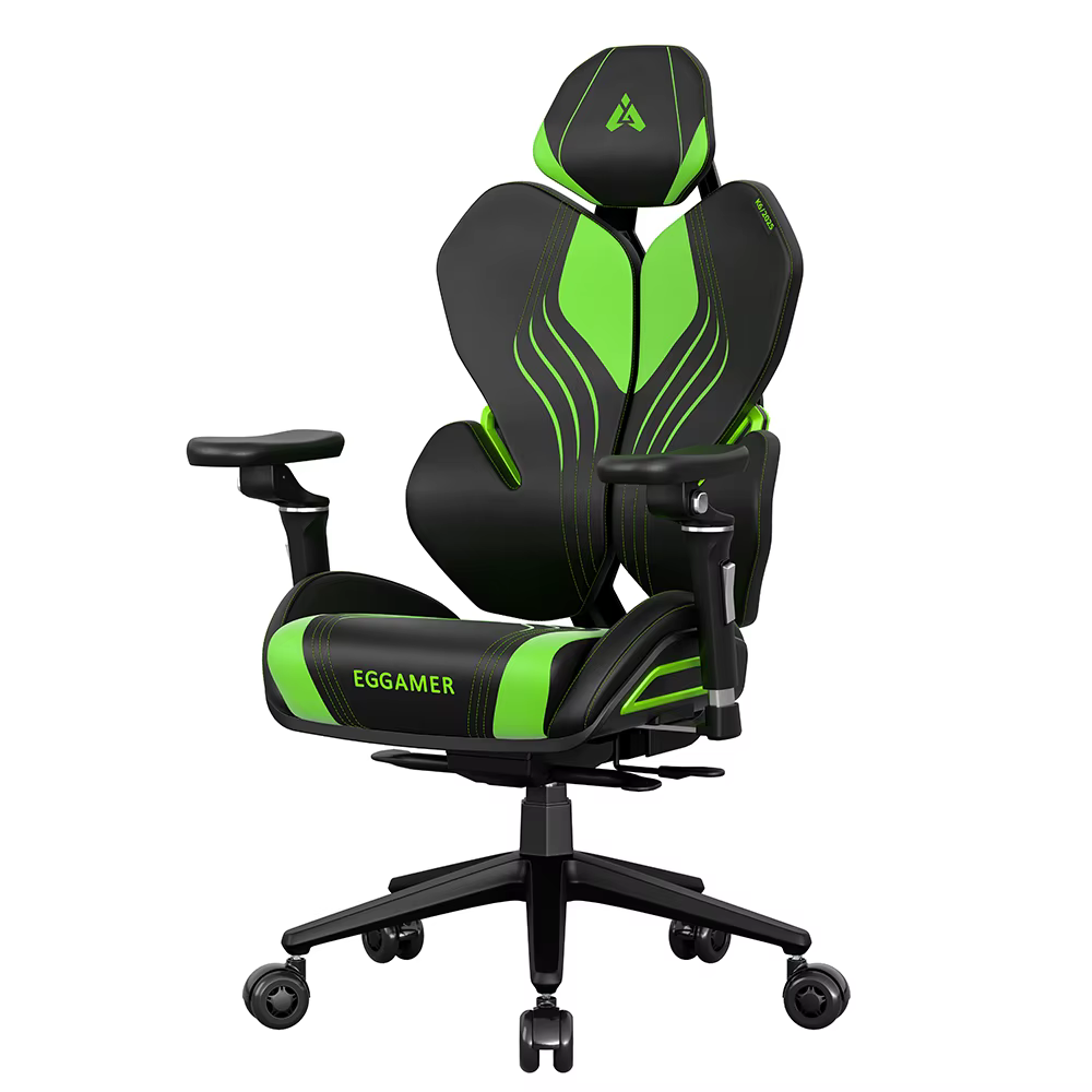 Chaise de jeu ergonomique pivotante en cuir de haute qualité avec fonctions de refroidissement