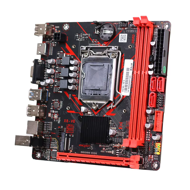 Kit combo carte mère Mini ITX H81 LGA 1150 avec processeur I3 4160 et 16 Go de mémoire DDR3 1600 MHz pour PC de bureau H81 TPM 2.0 PIN USB 3.0