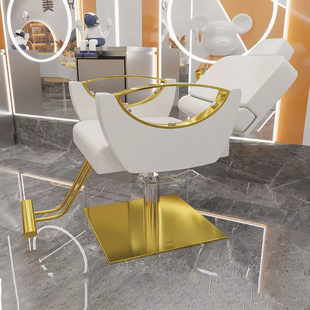 Équipement chaise de barbier nordique ergonomique moderne Simple Salon