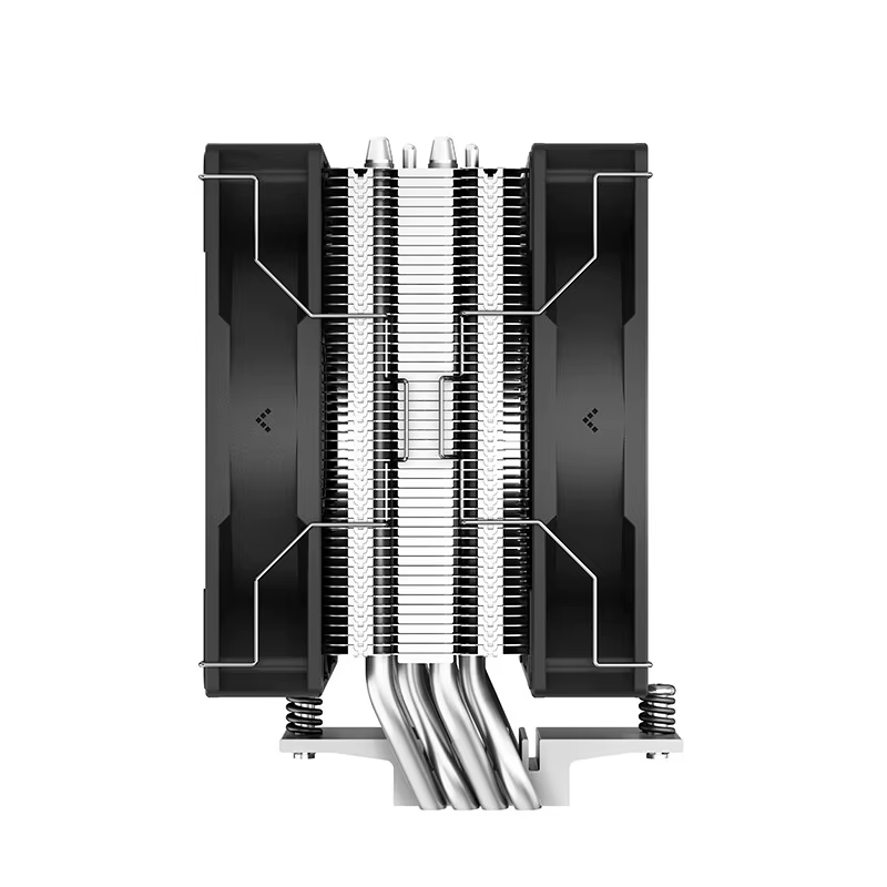 Refroidisseur de processeur DeepCool AG400 Plus 4 caloducs double ventilateur 220W
