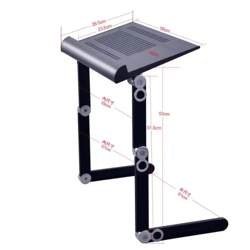 Plateau réglable pour ordinateur Portable avec conception pliante