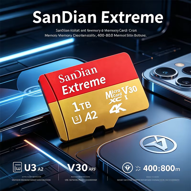 Carte Micro TF V30 Classe 10 Grande Capacité 2026 – Offre Spéciale – Plusieurs Tailles Disponibles pour Ordinateurs de