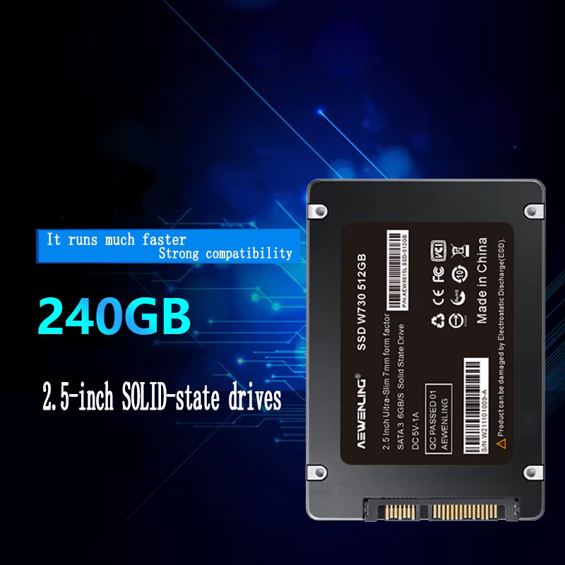 Disque dur SSD haute vitesse 128GB 256GB 512GB 64GB 1 to