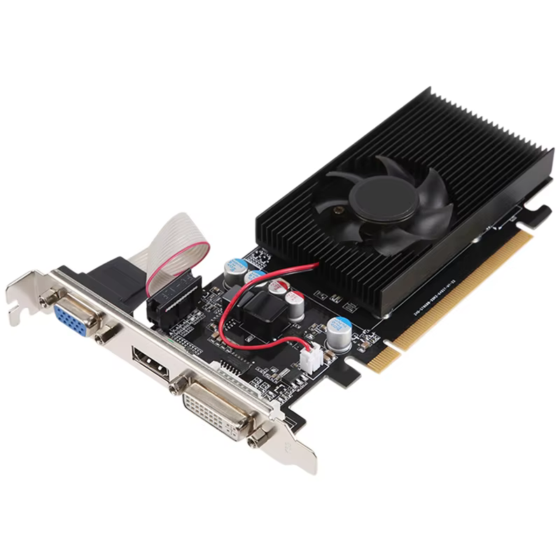 M67K-GT210 1GB DDR2 64Bit carte graphique PCIE 2.0 GPU-Compatible DVI VGA