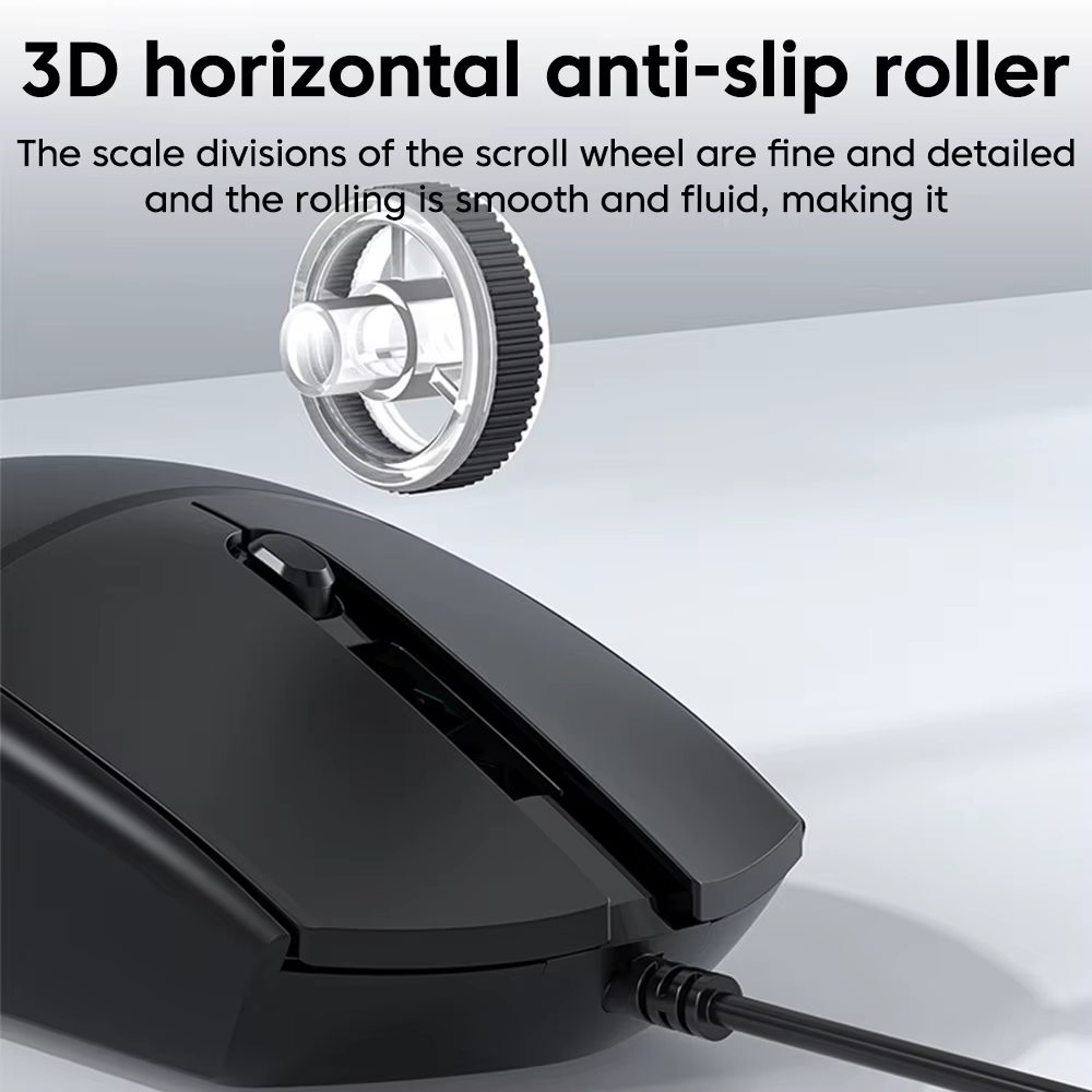Souris sans fil M300 pour jeux e-sport avec éclairage RGB silencieux