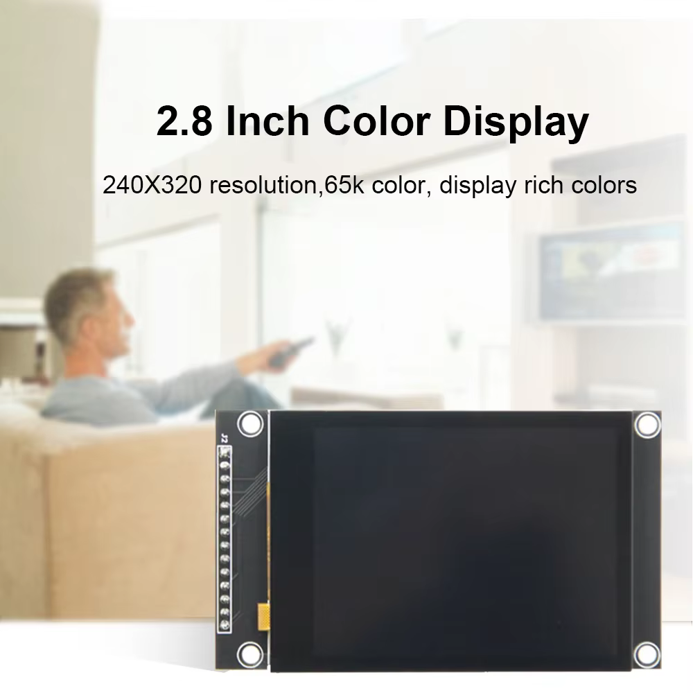 Écran tactile IPS de 2.8 pouces ESP32, Module LCD tactile capacitif SPI TFT pour Arduino/Mega2560/C51/ESP32