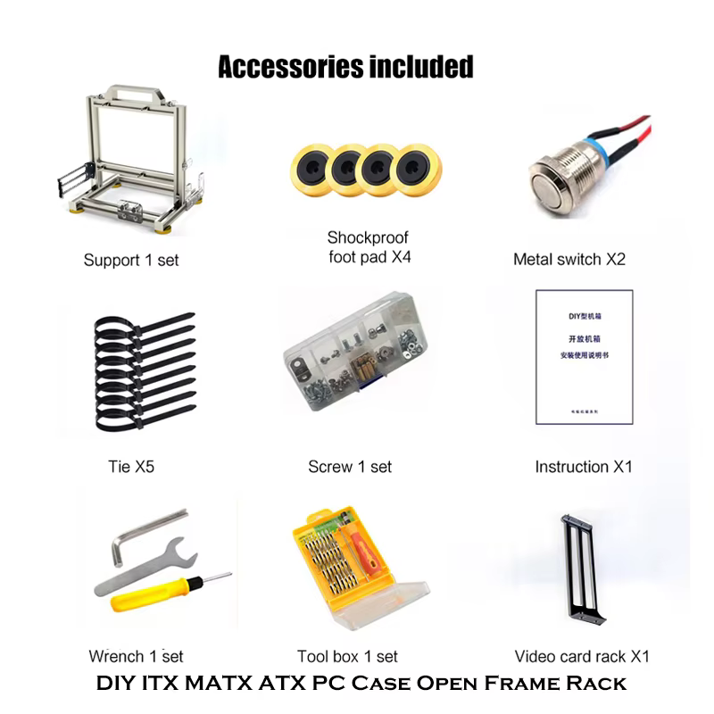 Armoire de joueur MOD, boîtier PC ITX MATX ATX