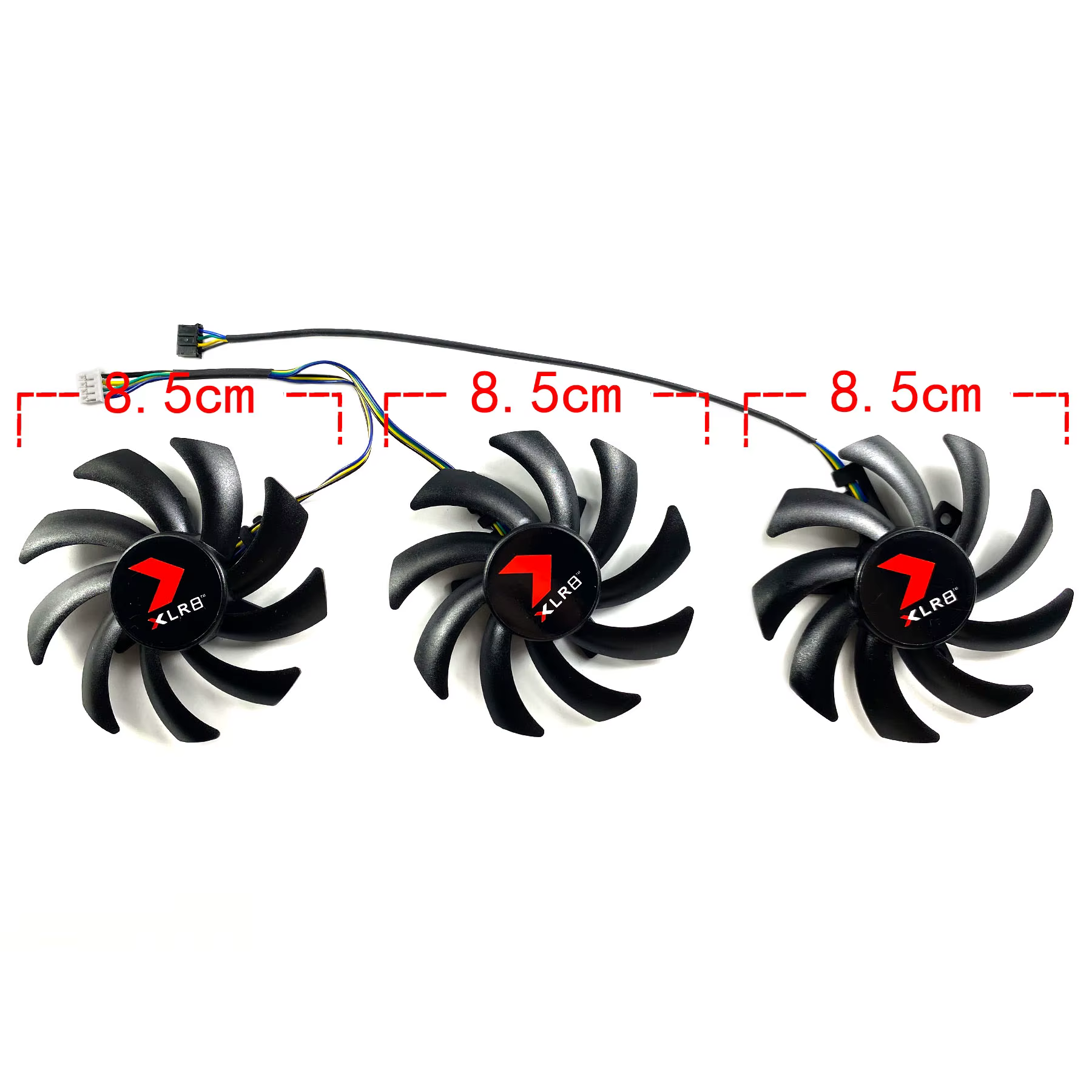 Ventilateur de remplacement pour PNY GeForce RTX4060ti 4070 4070ti 4070S 4070tiS VERTO