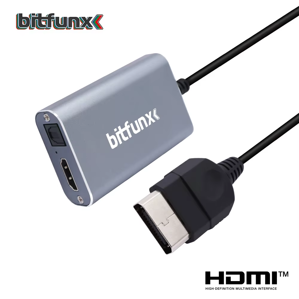 Bitfunx HDMI ™ Adaptateur pour consoles de jeu rétro classiques XBOX