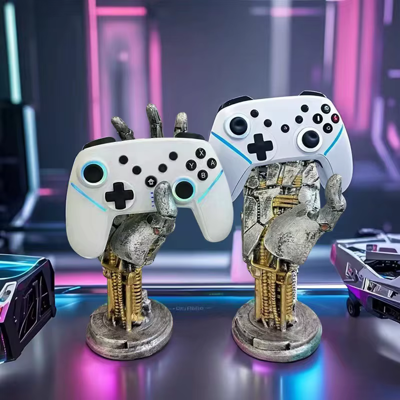Support de manette de jeu Cyberpunk 3D | Organisateur de bureau multifonctionnel