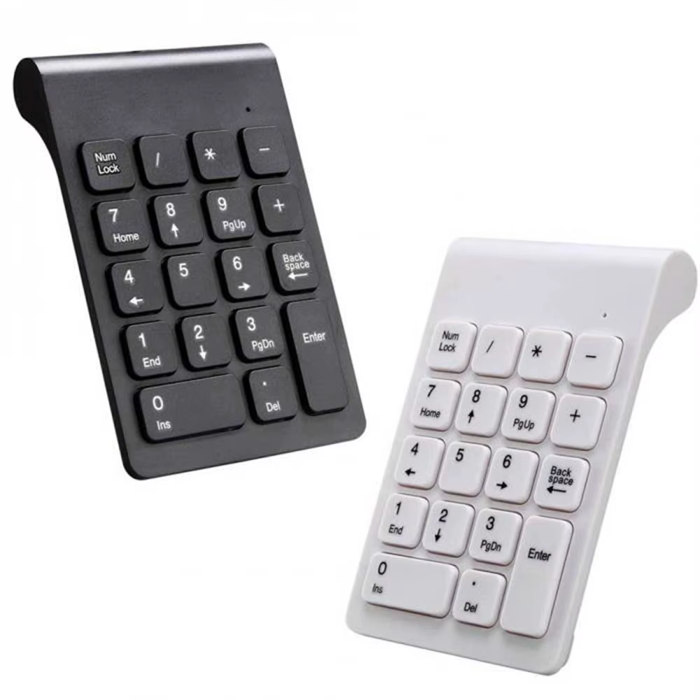 2.4G Portable sans fil USB 18 touches pavé numérique clavier