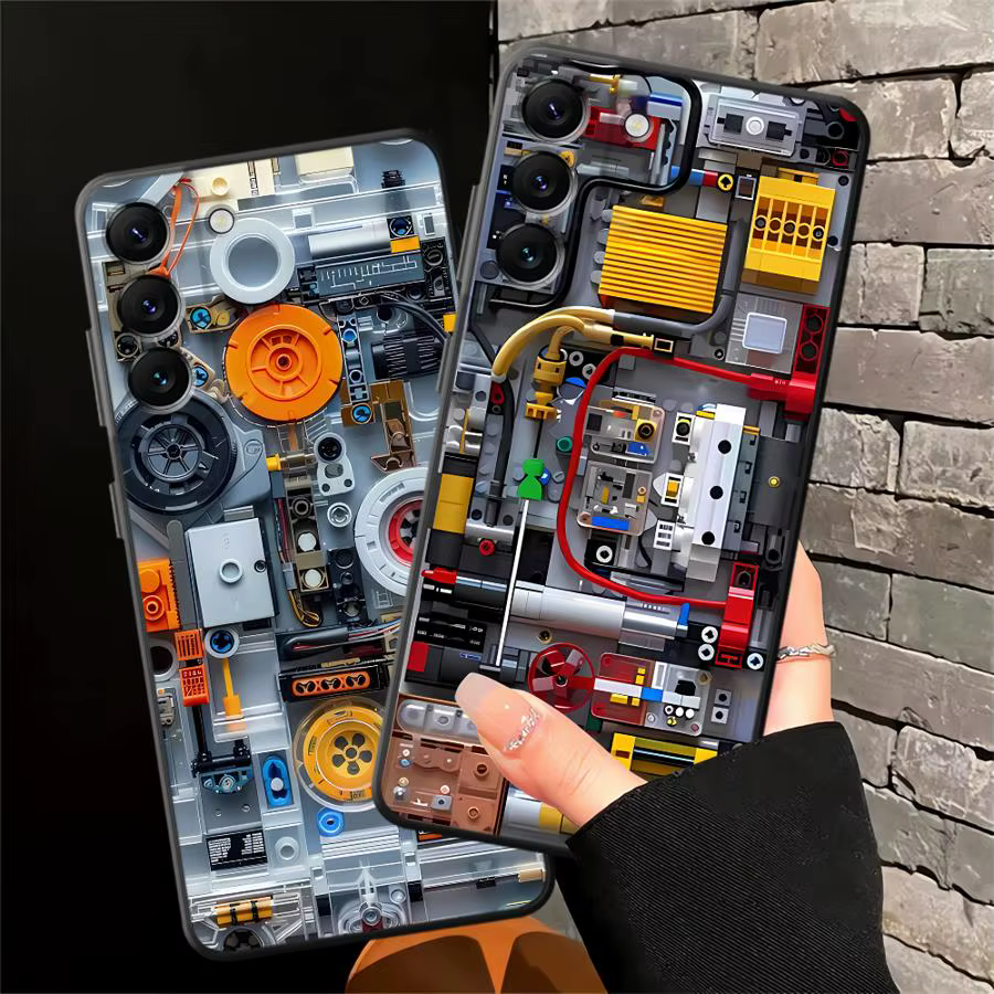 Étui avec diagramme de Structure de dispositif, pour Samsung Galaxy A23 A53 A25 A71 A32 A22 A52 A35 A41 A26 A72 A36 A51 A73 A24 A55, téléphone souple