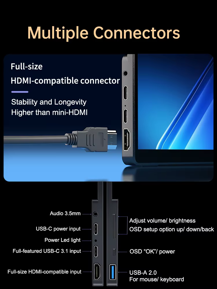 Moniteur Portable OLED 14 pouces