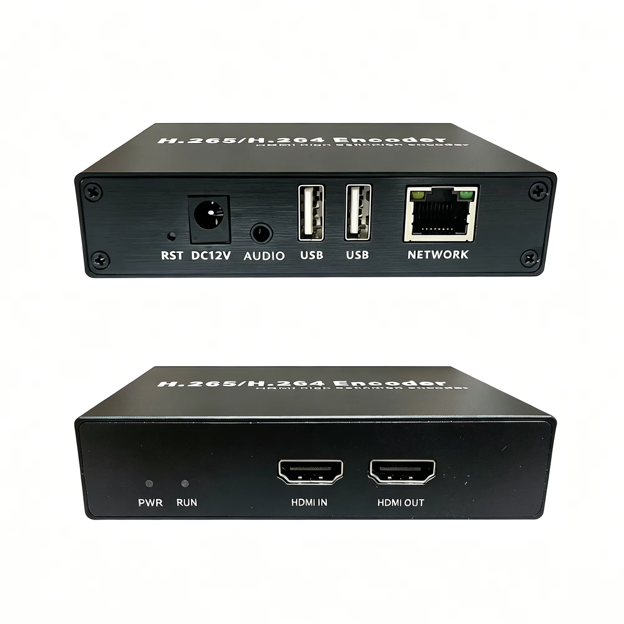 Encodeur vidéo HD 4k en direct, streaming H.265 HEVC H.264 WiFi HDMI vers IP avec enregistrement sur carte TF, RTMP RTSP SRT UDP HLS ONVIF
