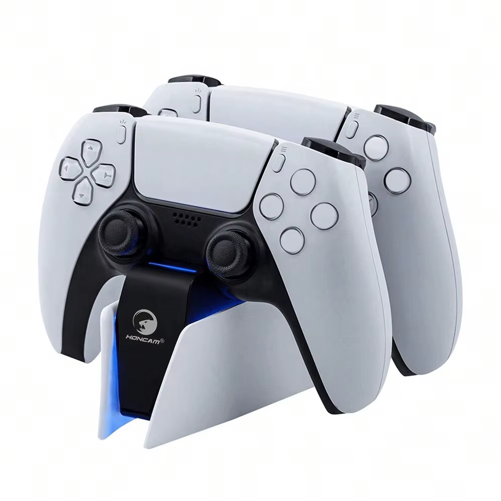Station de recharge sans fil de jeu pour PS5 avec double