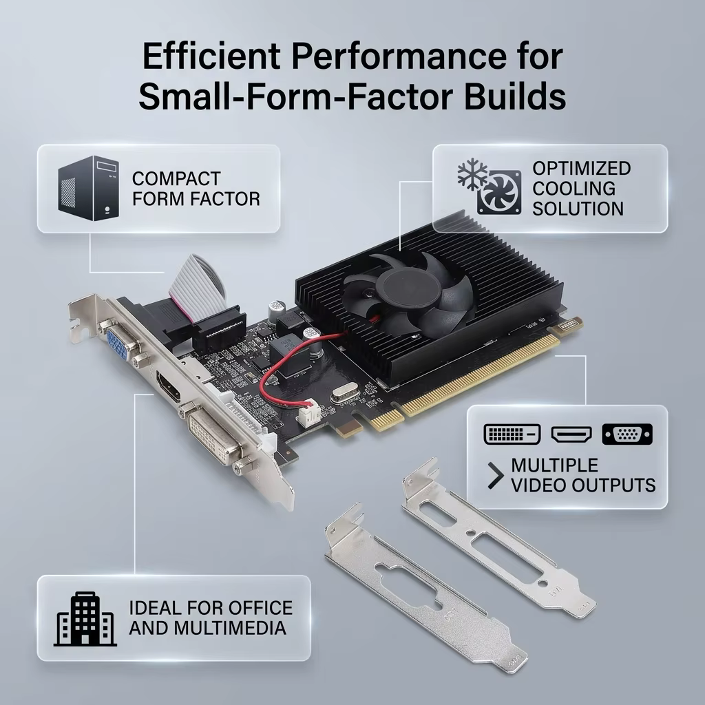 Carte graphique de jeu AMD Radeon R5 230 2 Go