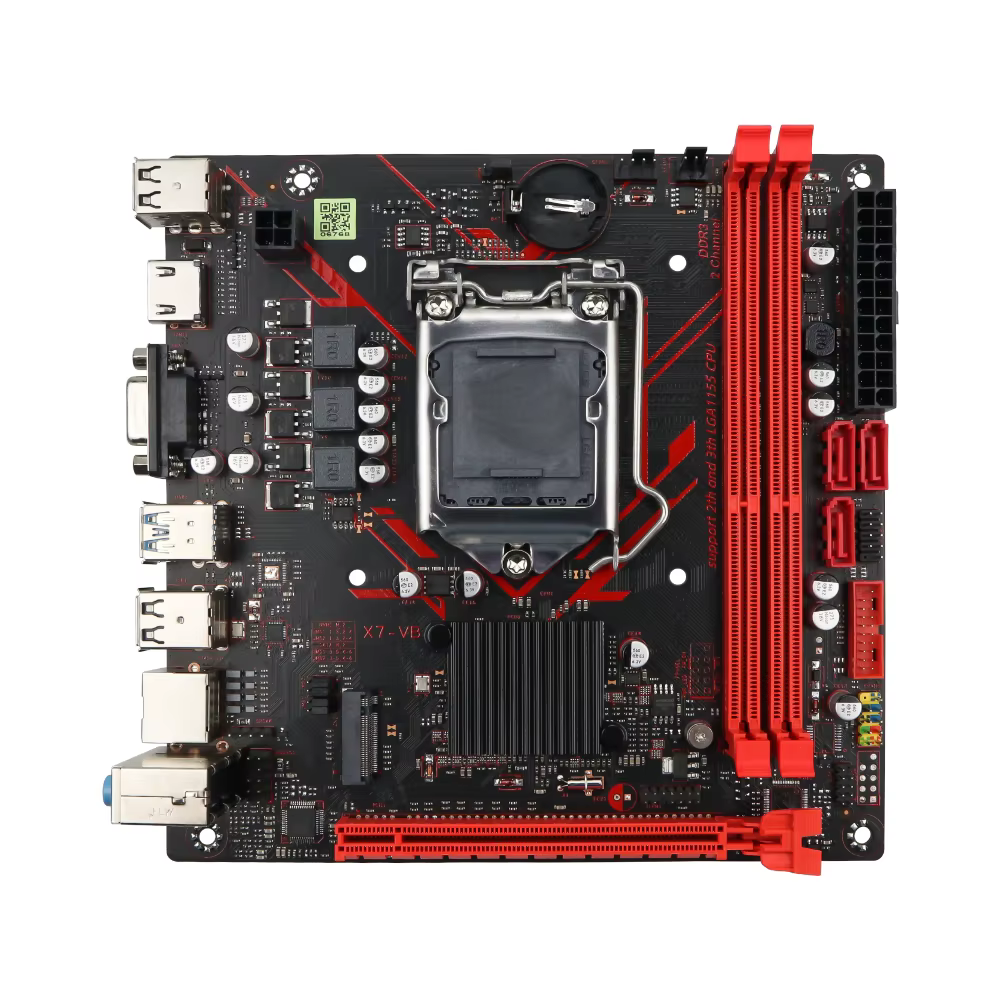 MACHINIST H61 carte mère LGA 1155 DDR3 RAM Compatible avec les CPU Intel Core 2e et 3ème génération prend en charge M.2 NVME SDD