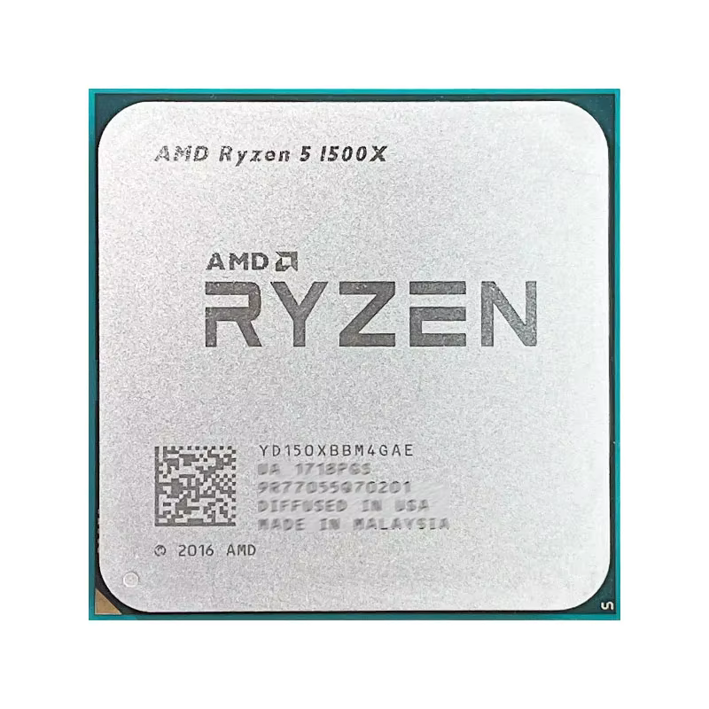 Processeur de bureau AMD 4 cœurs 8 threads R5 1500X