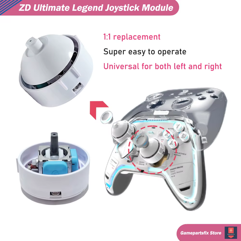 Module de joystick remplaçable pour manette de jeu ZD Ultimate Legend