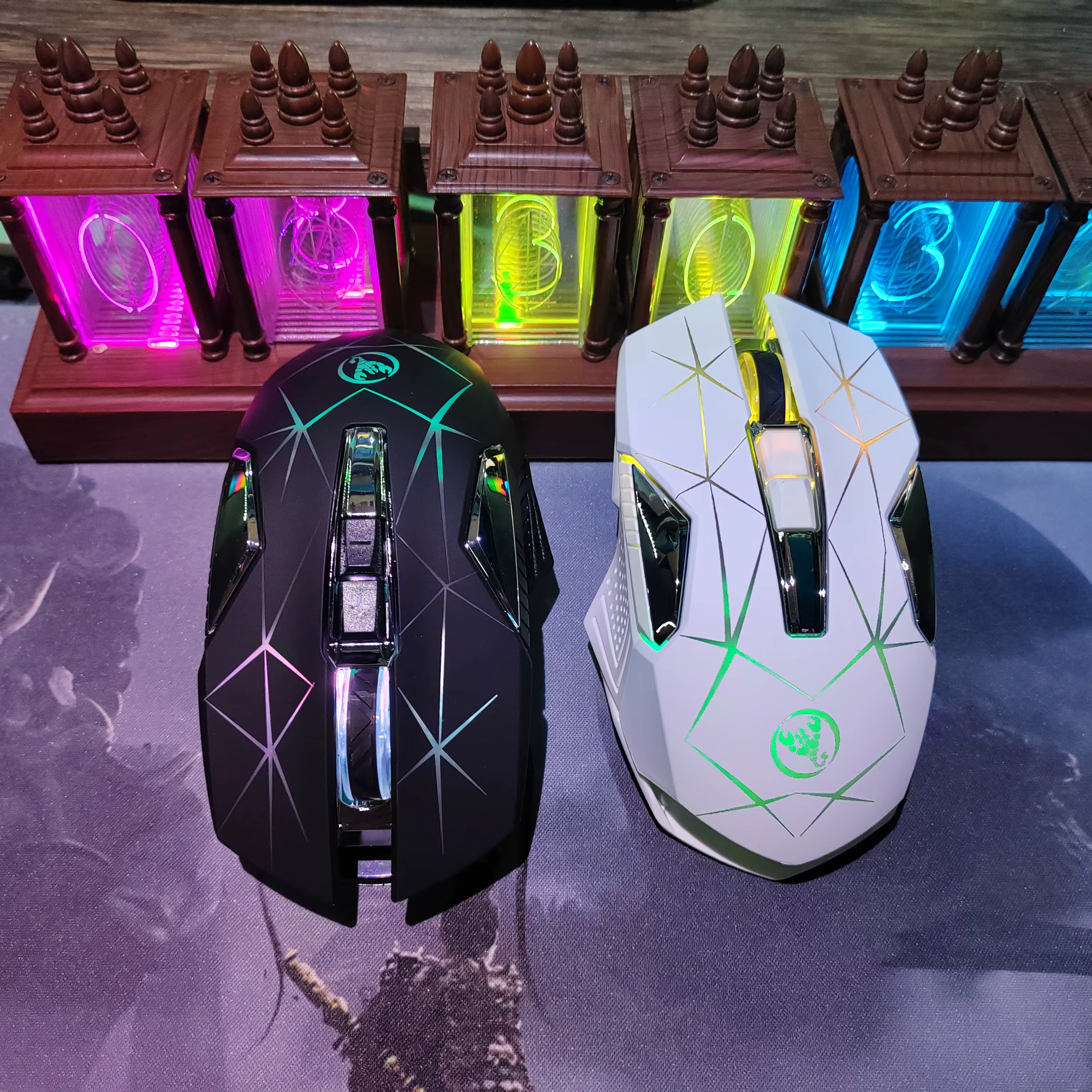 HXSJ 2025 nouvelle souris de jeu sans fil 2.4G